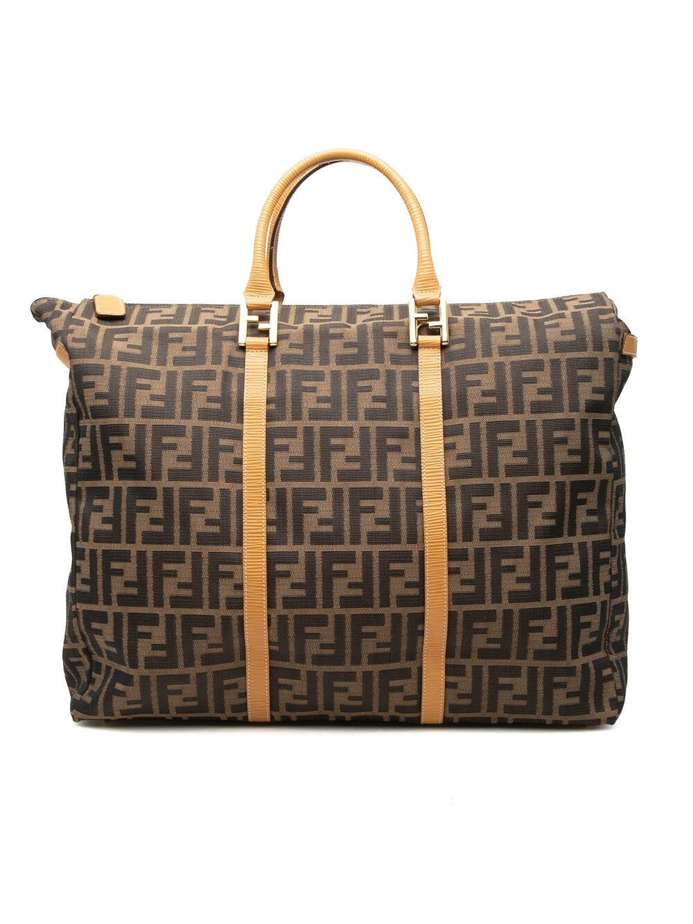 Fendi Zucca Canvas Travel Bag Pre-Loved #340431F57B
